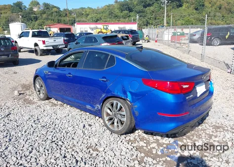 2014 Kia Optima Sx Turbo from USA, damaged, VIN 5XXGR4A61EG308248